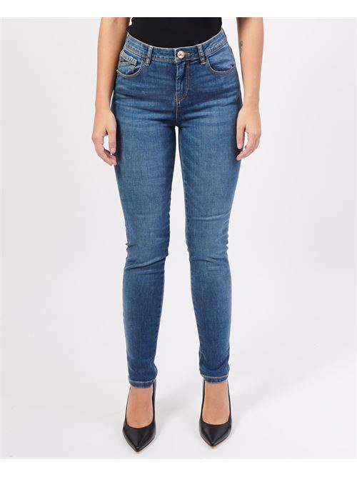 Jean femme coupe slim Yes Zee avec 5 poches YES ZEE | P375-X912J712